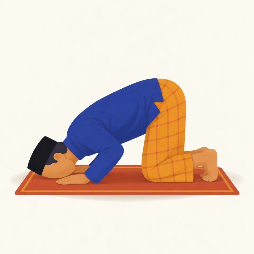Ilustrasi: Sujud