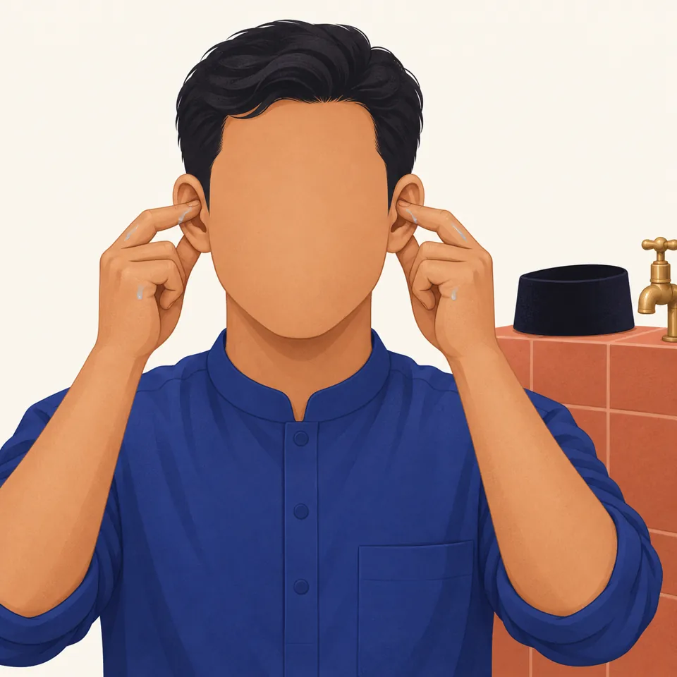 Ilustrasi: Usap telinga